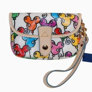 Dooney & Bourke Disney Mickey Mouse Ballon Print Wristlet
